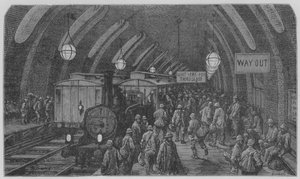 City Railway Station by Gustave after Dore